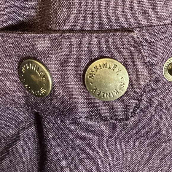 McKinley Aquamax 3.3 Women's Purple Warm Winter Coat Size L Waterproof - Picture 8 of 16